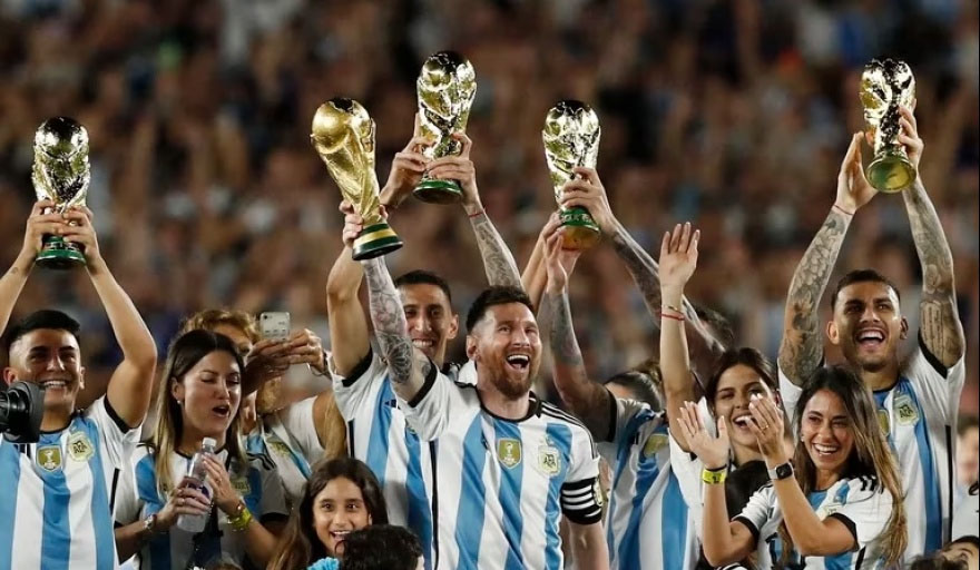 El discurso de Messi: del «disfrutemos de esto» al reconocimiento a los planteles anteriores