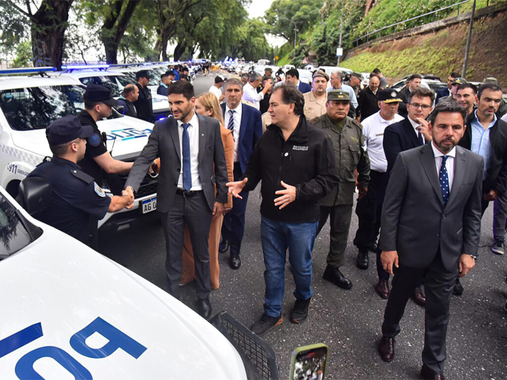 El Gobierno bonaerense envió 80 patrulleros a Rosario para combatir la narcocriminalidad