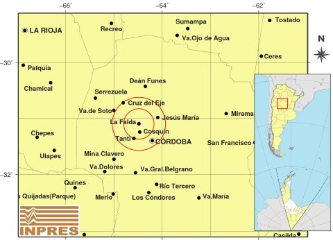 Un nuevo sismo sacudió Córdoba y se sintió en varios puntos de la provincia
