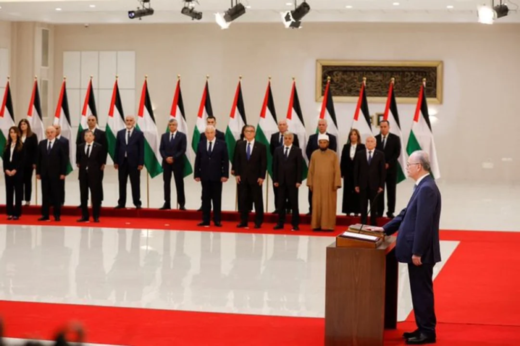 Asumió el nuevo gobierno palestino en Cisjordania
