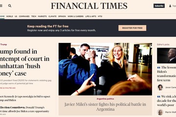 “La general política de Milei” y su “protectora extrema”: el perfil que el Financial Times le dedicó a Karina Milei