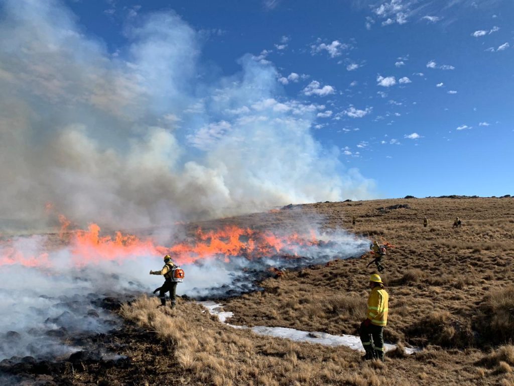 Incendio en las sierras de Córdoba: el fuego continúa “muy activo” y avanza hacia el valle de Calamuchita